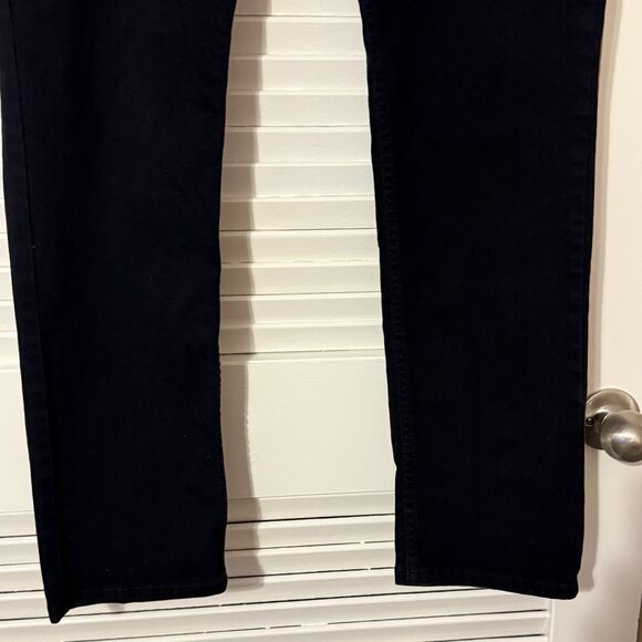 AriZona Jeans Emo Whimsigoth Black Straight Skinny Jeans Stretch Juniors Size 17 - Picture 5 of 8